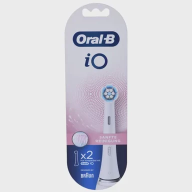 ORAL-B iO Glave za električnu četkicu za zube Gentle Cleaning, 2 kom, bijela
