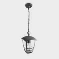 Visilica, E27, 60W, 230V, IP44, Creek, 15386/30/16, crna