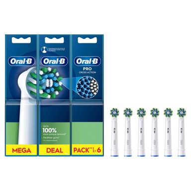 ORAL-B Zamjenske glave Cross Action 6 kom