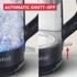 TEFAL Morning Glass električno kuhalo za vodu KO2G08E0, 1.7 L, crno