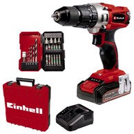 EINHELL Udarna bušilica set Li-I TE-CD 18/2 +22 (1X2.5 AH)