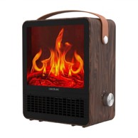 CECOTEC Keramička grijalica ReadyWarm 1500 Ceramic Flames, crna