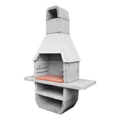 Vanjski kamin Br.4A s pločom 150