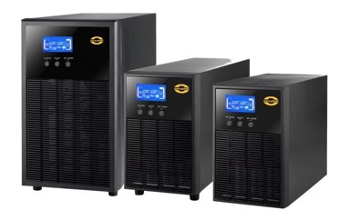ORVALDI Online UPS VGIII3K, 3000 VA, 3000 W, LCD, crni