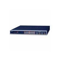PLANET Switch 18-Port Web Managed PoE 16x 100Mbps 802.3at PoE 220W 2x 1G TP SFP Combo