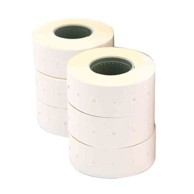 Etikete u roli jednoredne 21x12 mm, bijele