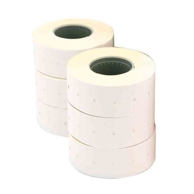 Etikete u roli jednoredne 21x12 mm, bijele