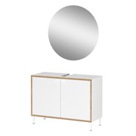 GERMANIA Bijeli set namještaja za kupaonicu Topeka