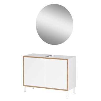 GERMANIA Bijeli set namještaja za kupaonicu Topeka