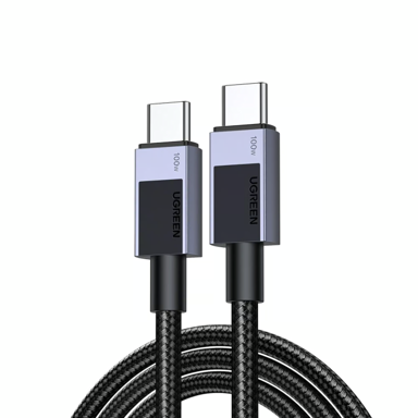 UGREEN USB-C na USB-C kabel, 100 W, 3 m, sivi