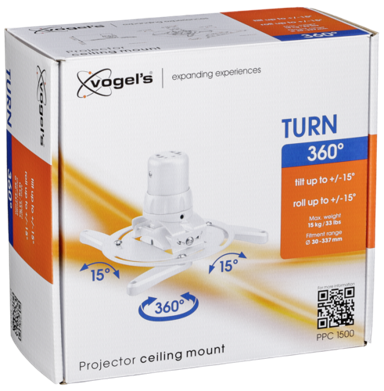 VOGELS Nosač projektora stropni PPC 1500 bijeli