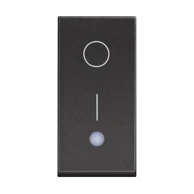 LEGRAND Classia sklopka s ind. 2p/16a/250v 1m crna rg4002l