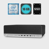 HP Stolno računalo EliteDesk 800 G4 / Intel Core i5-8500, 16GB, 256GB SSD (obnovljen)