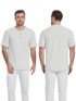 NIKCORP Muška Henley majica 3XL, bijela