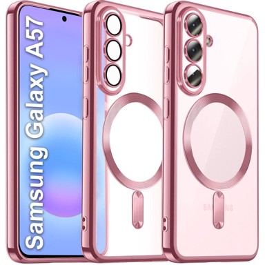 Maska za Samsung Galaxy A57 5G, Electro MagSafe, roza