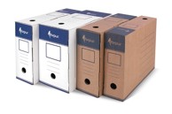 Kutija za arhivu A4/80 mm, bijelo plava