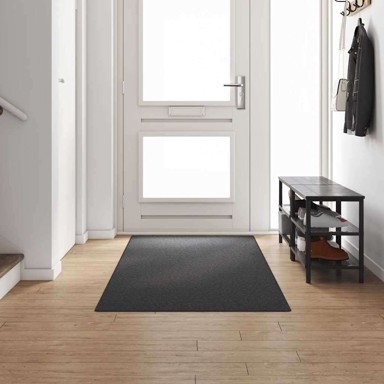 Tepih staza Tamno siva 100 x 300 cm 100% Polipropilen
