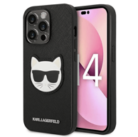 KARL LAGERFELD Zaštitna maskica KLHCP14XSAPCHK, iPhone 14 Pro Max, Choupette Head, crna