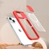 OVERBOARD Futrola za Apple iPhone 15 Plus, slide kamera MagSafe, crvena