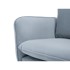COSMOPOLITAN DESIGN Sofa svijetloplavi baršun 230 cm Vienna, 230x92x95 cm