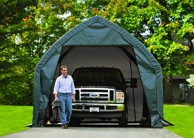 SHELTERLOGIC Garaža za auto 23,8 m² 610 x 390 x 370 cm, zelena