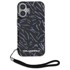 KARL LAGERFELD Zebra with Cord maskica za Apple iPhone 16 Plus, ljubičasta