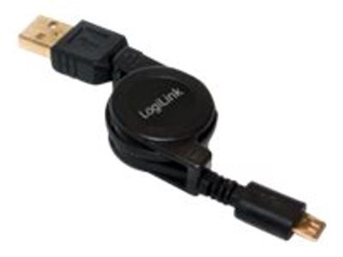 LOGILINK USB kabel, USB na Micro-USB Type B, 75 cm