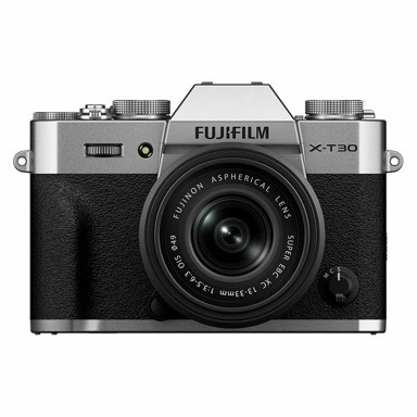 FUJIFILM Fotoaparat X-T30 III, XC 13–33 mm, F3.5–6.3 OIS, srebrna