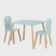 CHIPOLINO Set stol i stolice Blue