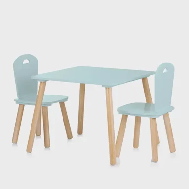 CHIPOLINO Set stol i stolice Blue