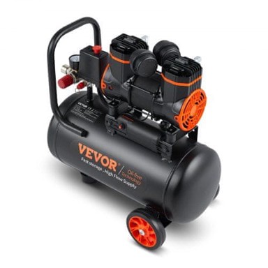 VEVOR Ultra tihi kompresor zraka, 182 L