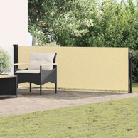 Retraktabilna bočna tenda, 100 x 500 cm, poliester, pijesak