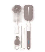 BABYONO Set za čišćenje bočica, sivi