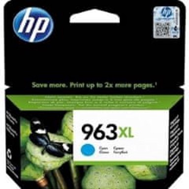 HP Tinta za printer 963XL, cyan, 1600 stranica