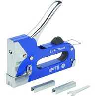 LUX TOOLS Ručna klamerica za drvo 6-14 mm srebrno-plava