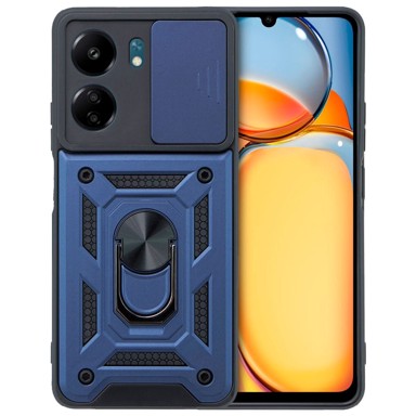 Oklopna futrola za Xiaomi Redmi 13C / Xiaomi Poco C65, CamShield Slide, plava