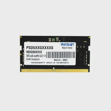 PATRIOT RAM memorija za Notebook, DDR5, 4800 MT/s, SODIMM, 16 GB, Signature
