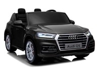 Licencirani auto na akumulator Audi Q5 4x4- dvosjed - crni/lakirani