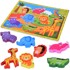 Drvene puzzle Safari životinje, 7 kom