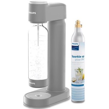 PHILIPS Uređaj za gaziranje vode Sodamaker Lite ADD4901GR/10, sivi