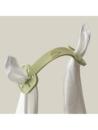 INTERBABY Silikonski držač tetra pelena, olive green, 2 kom