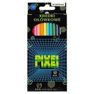 STARPAK Drvene bojice, Pixel, 12 kom