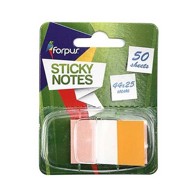 FORPUS Samoljepivi označivači, 44 x 25 mm, narančasta