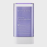 MARY&MAY Krema za sunčanje u stiku Vegan Peptide Bakuchiol Sun Stick SPF50+ PA++++ 18 g