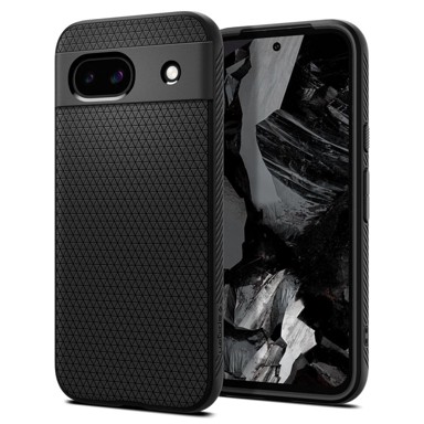 SPIGEN Maskica Liquid Air za Google Pixel 8a, mat, crna