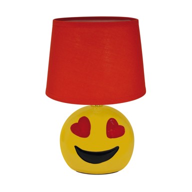 Lampa EMO, E14, crvena