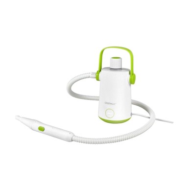 NORTHIX Ručni parni čistač 1000 W, 300 ml, 10 nastavaka, zeleni