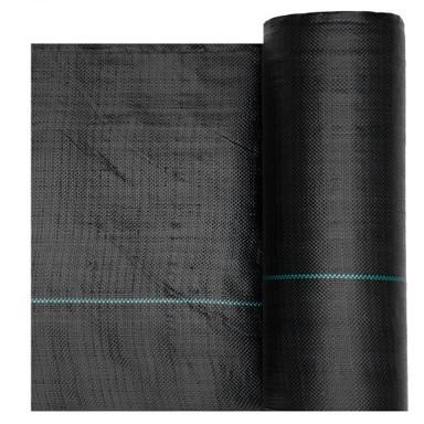 VEVOR Tkanina za sprječavanje korova, 1,2x15,2 m, crna