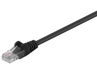 U/UTP Mrežni kabel CAT5e, PVC, 2 m, crni