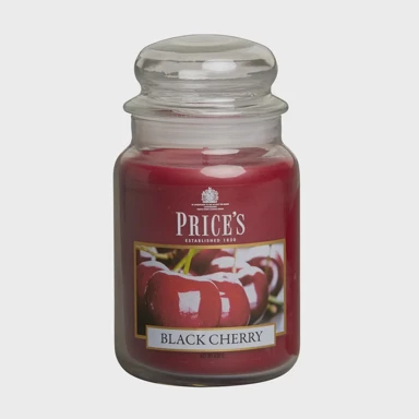 PRICE'S CANDELS Svijeća Black Cherry - L